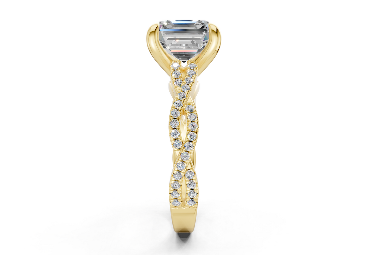 The Twist Engagement Ring