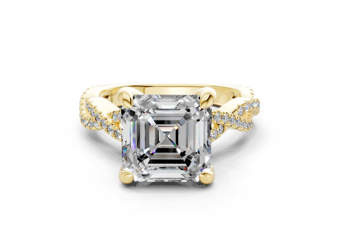 The Twist Engagement Ring