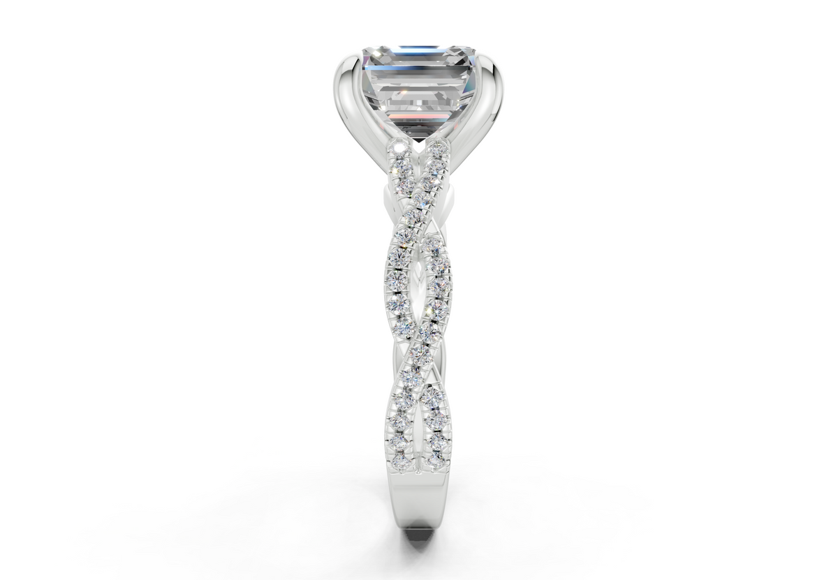 The Twist Engagement Ring