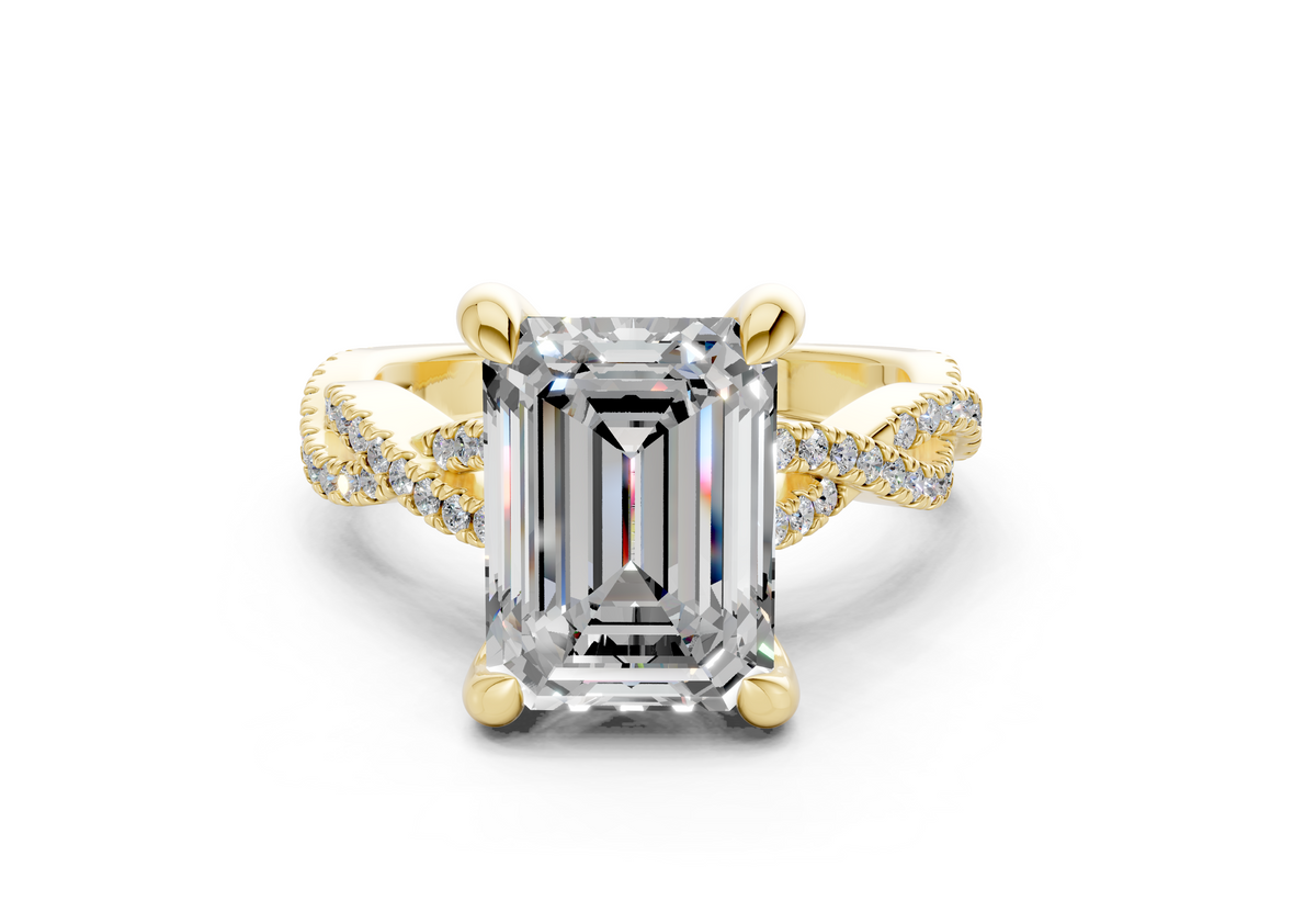 The Twist Engagement Ring