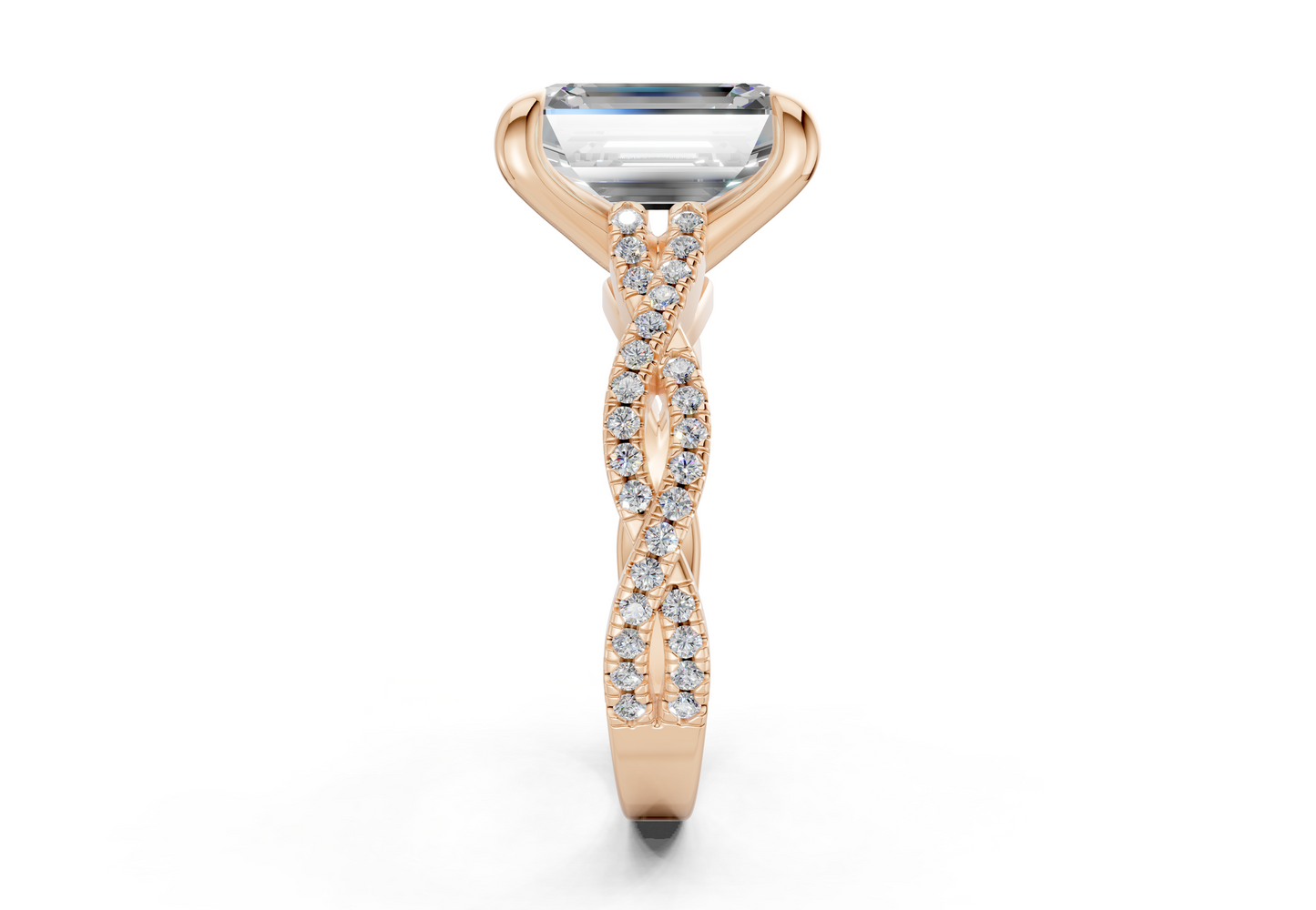 The Twist Engagement Ring