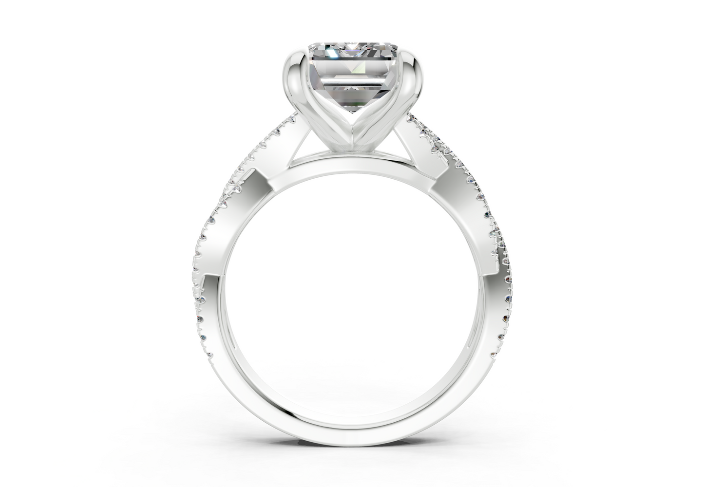 The Twist Engagement Ring