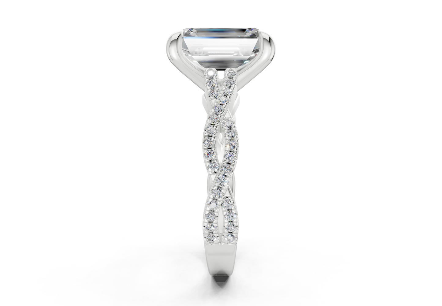 The Twist Engagement Ring