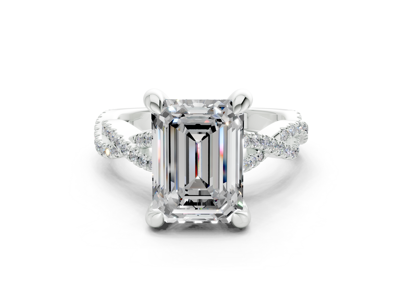 The Twist Engagement Ring