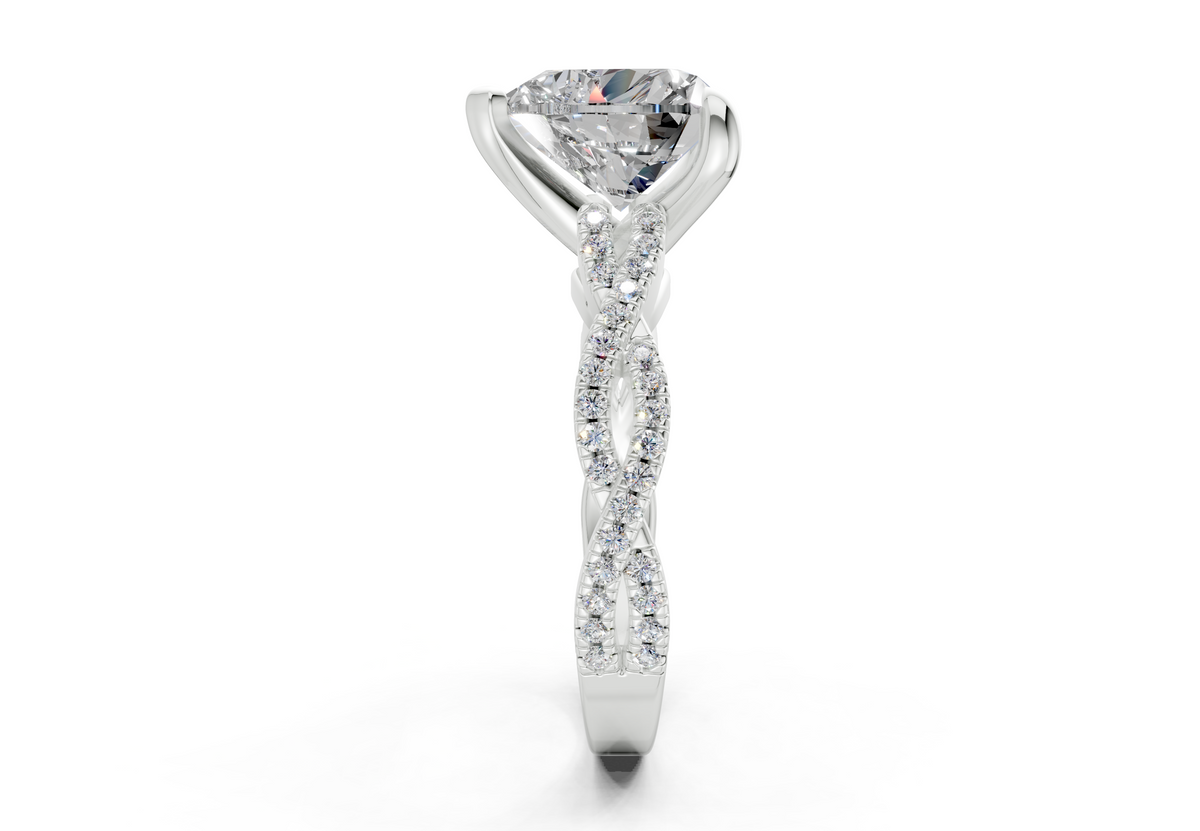 The Twist Engagement Ring