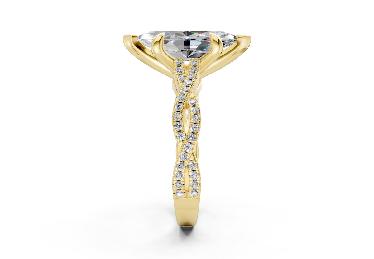 The Twist Engagement Ring