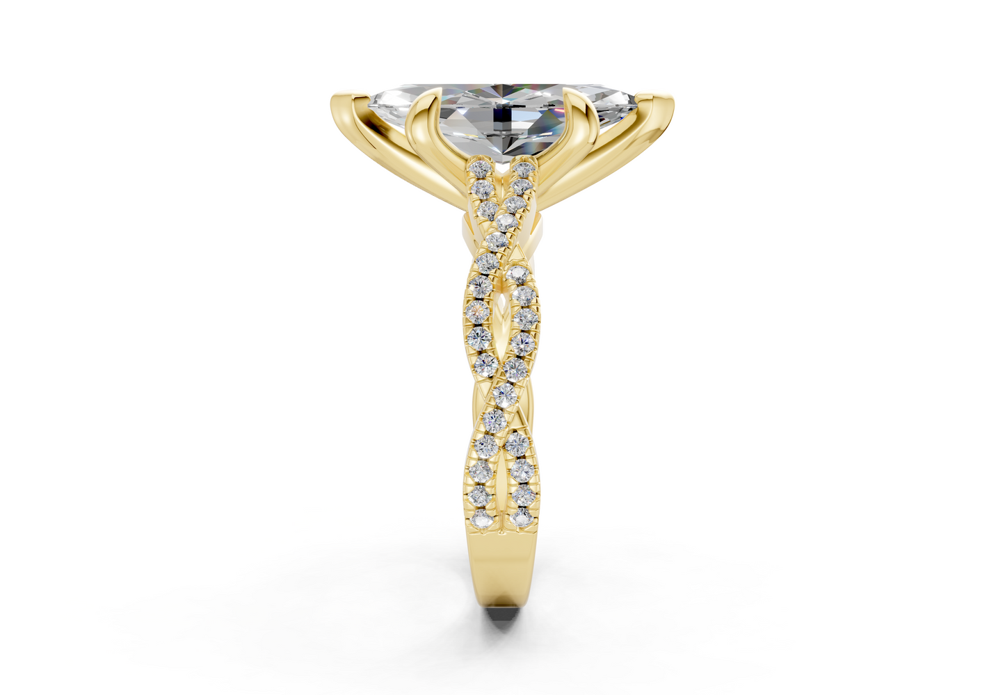 The Twist Engagement Ring