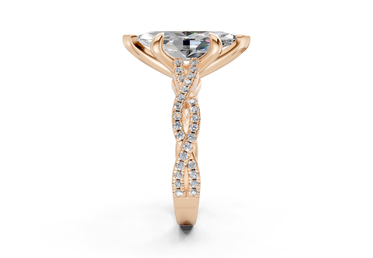 The Twist Engagement Ring