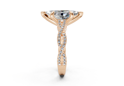 The Twist Engagement Ring
