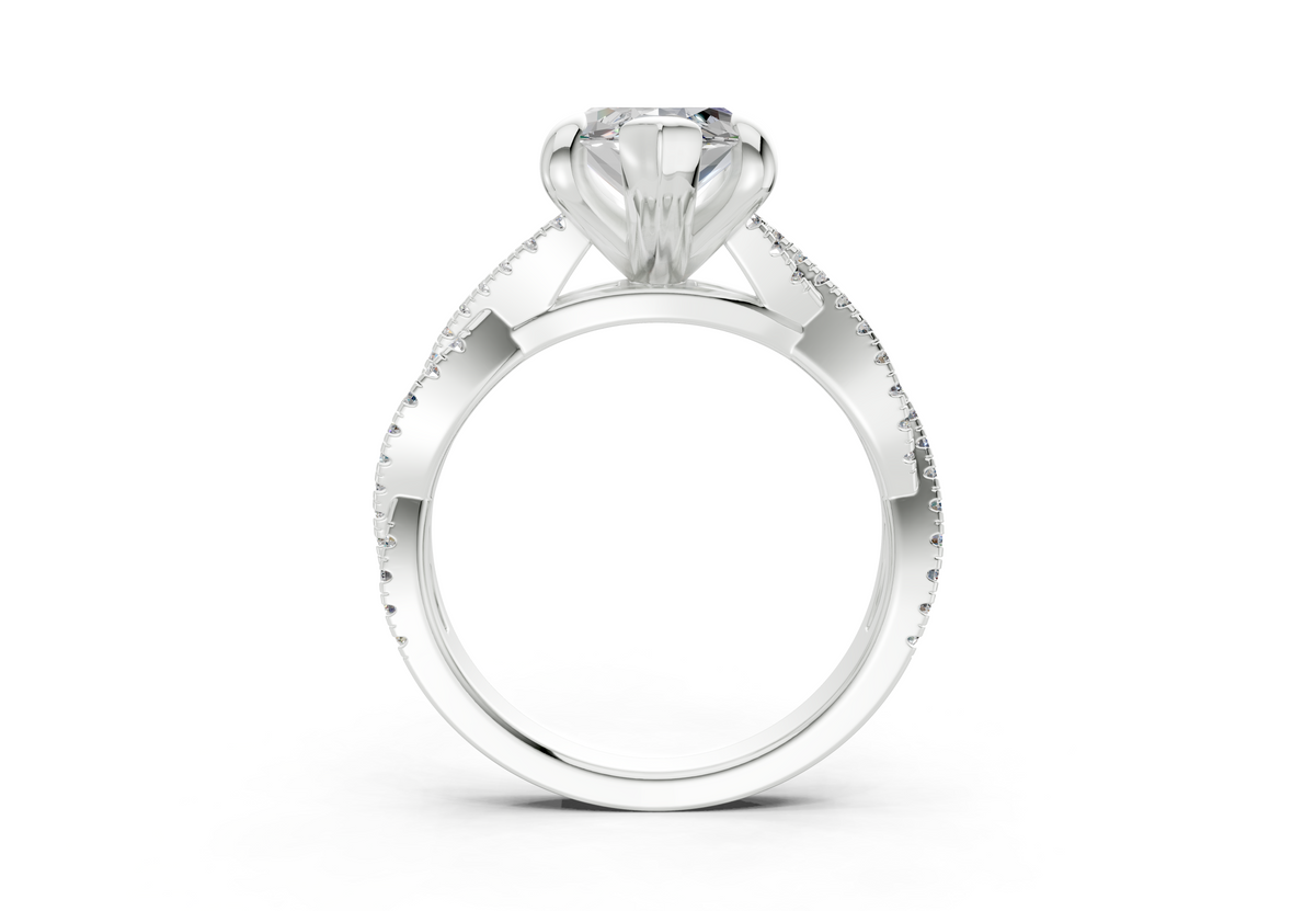 The Twist Engagement Ring