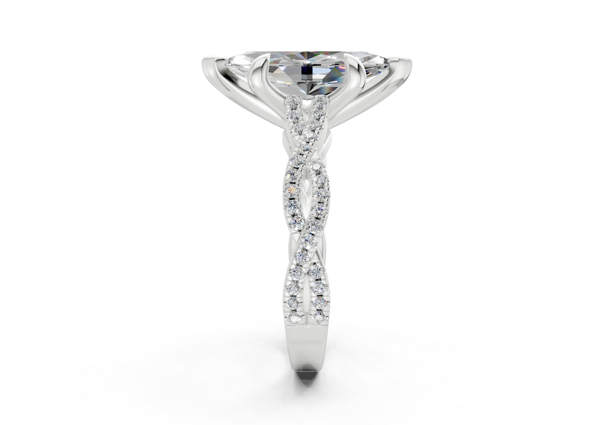 The Twist Engagement Ring