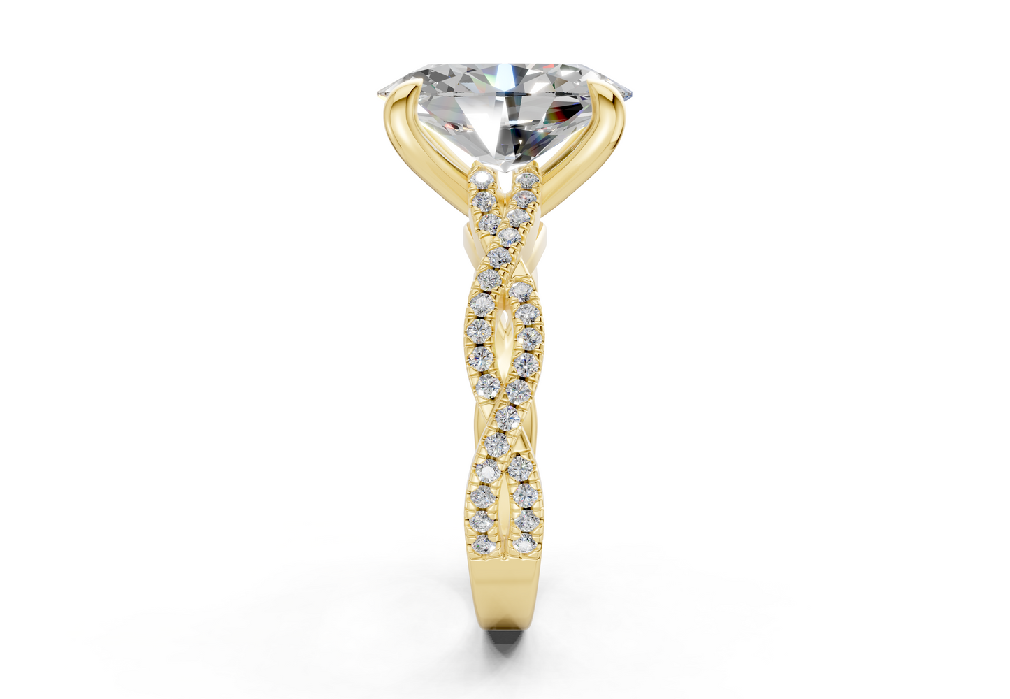 The Twist Engagement Ring