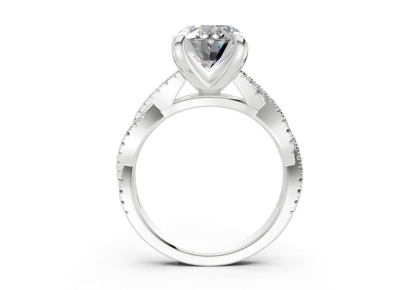 The Twist Engagement Ring