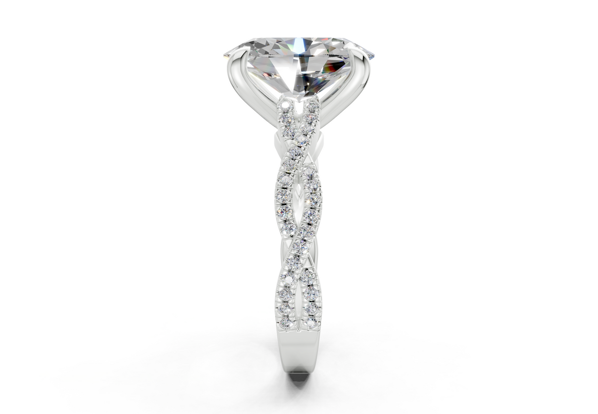 The Twist Engagement Ring