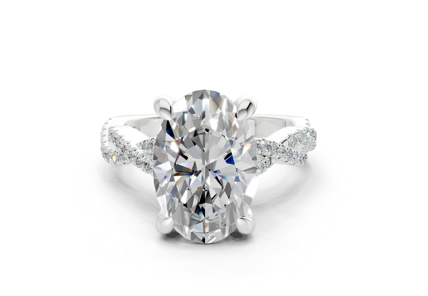 The Twist Engagement Ring