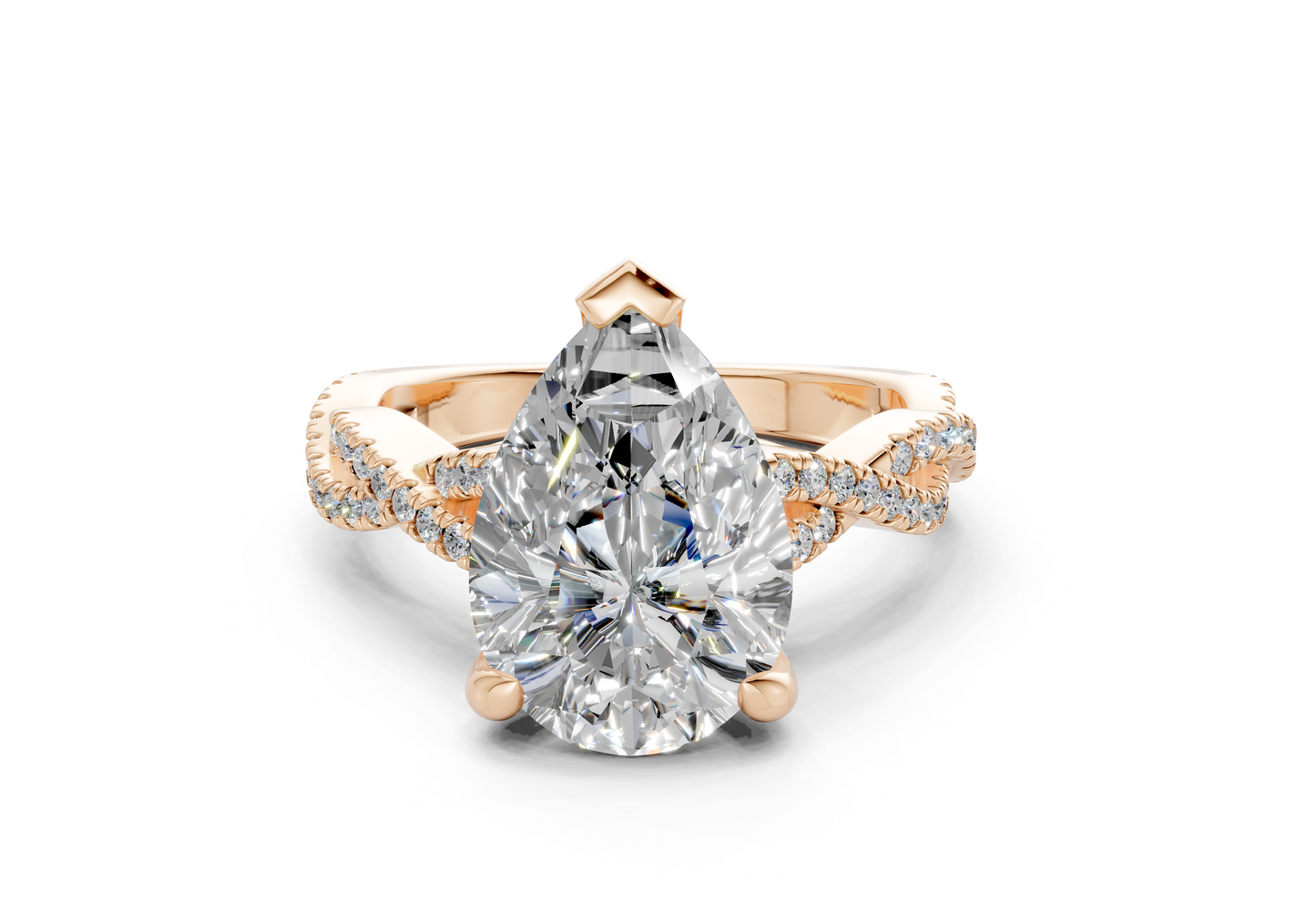 The Twist Engagement Ring