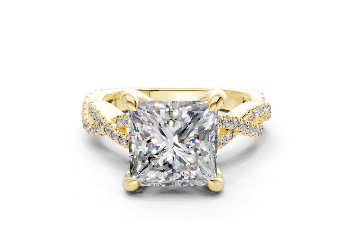 The Twist Engagement Ring
