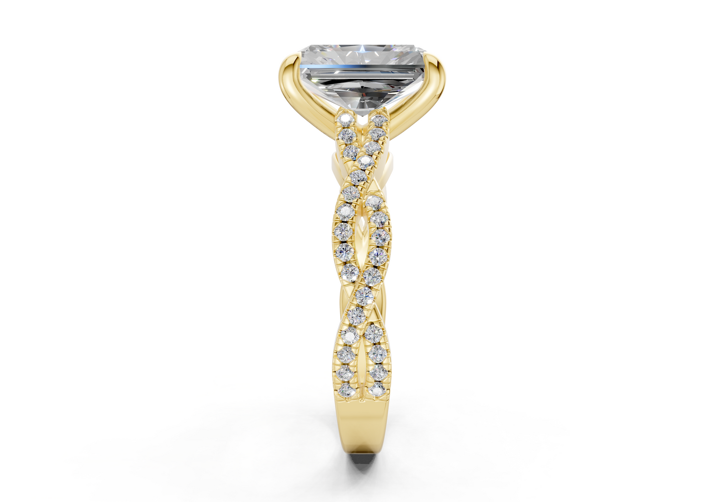 The Twist Engagement Ring