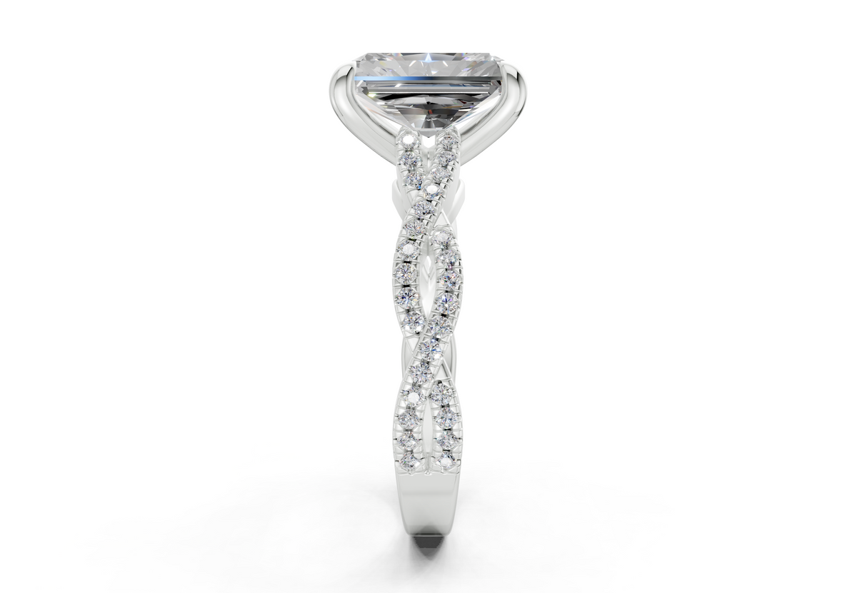 The Twist Engagement Ring