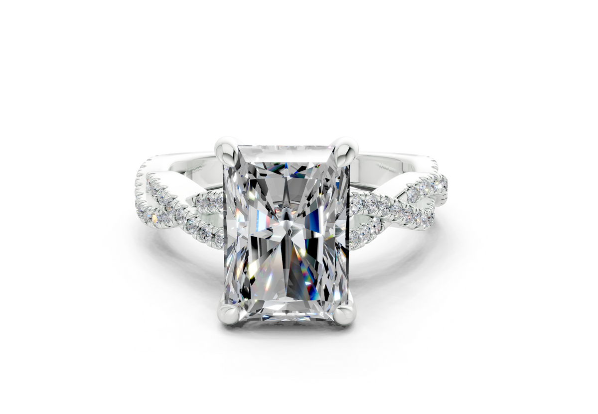 The Twist Engagement Ring