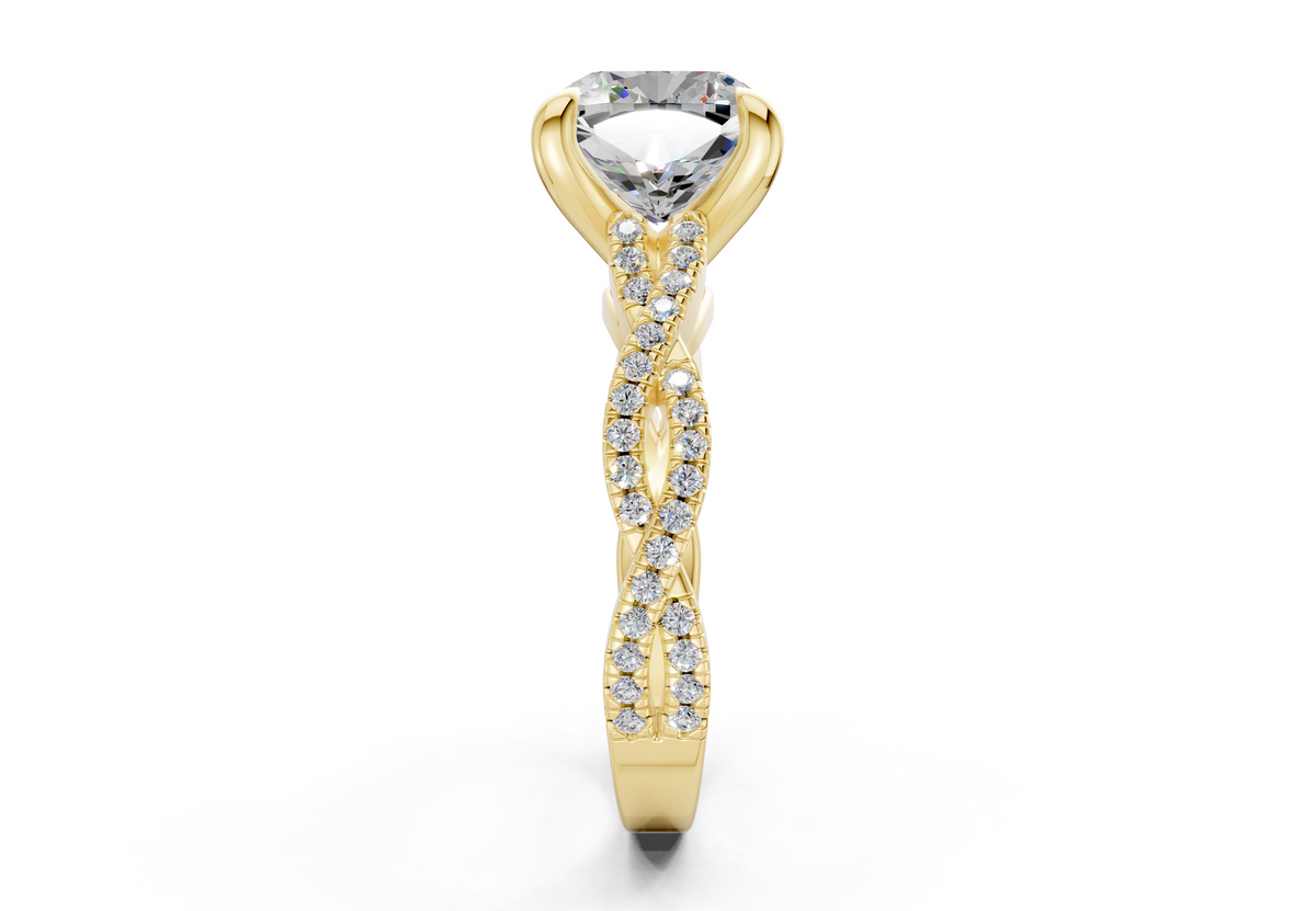 The Twist Engagement Ring