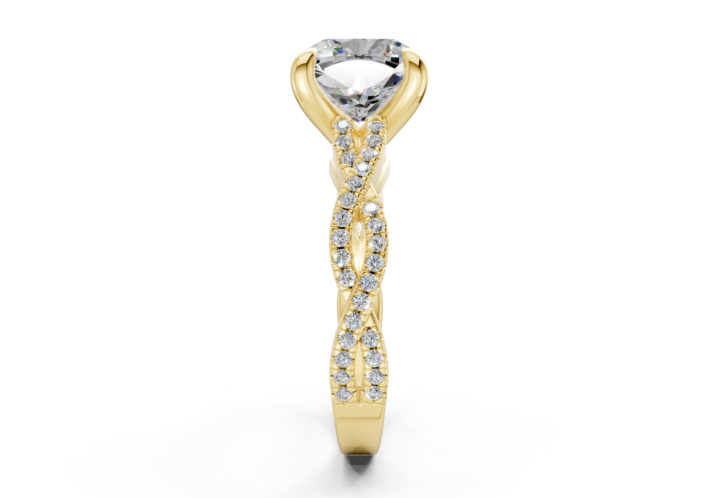 The Twist Engagement Ring