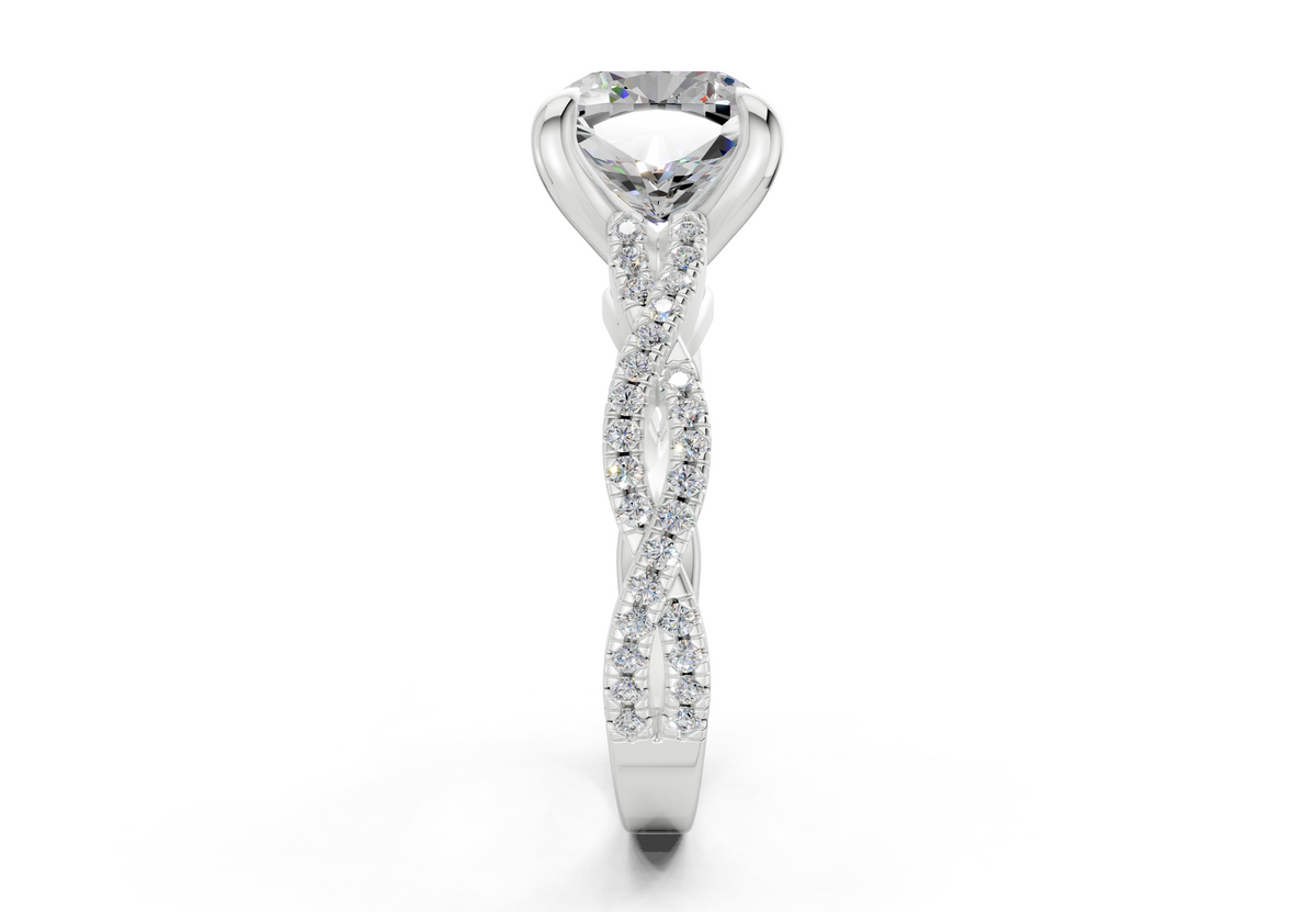 The Twist Engagement Ring