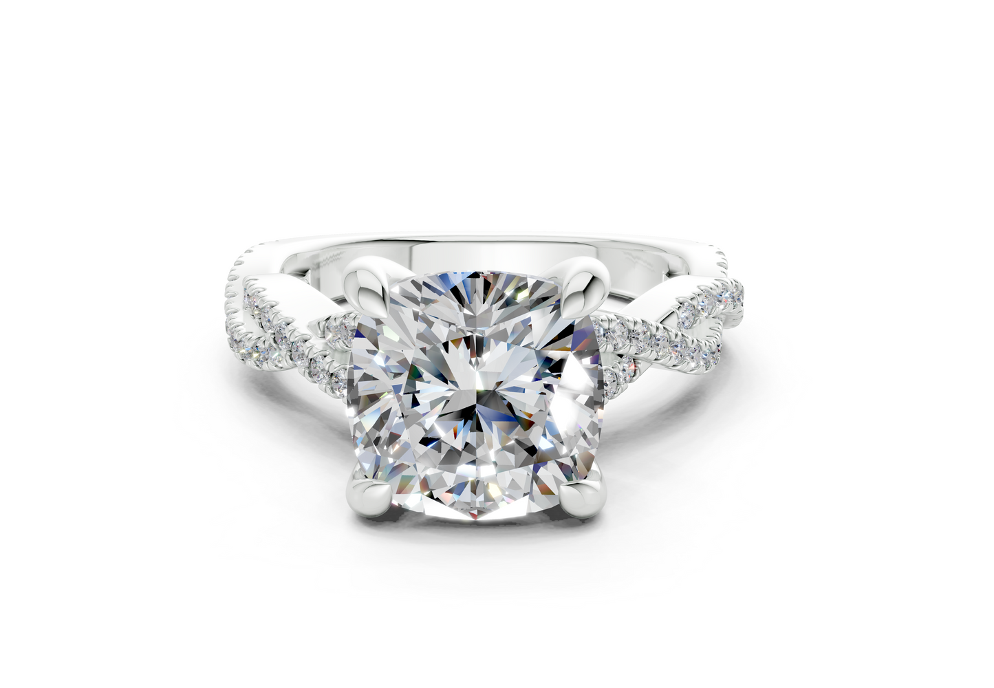 The Twist Engagement Ring