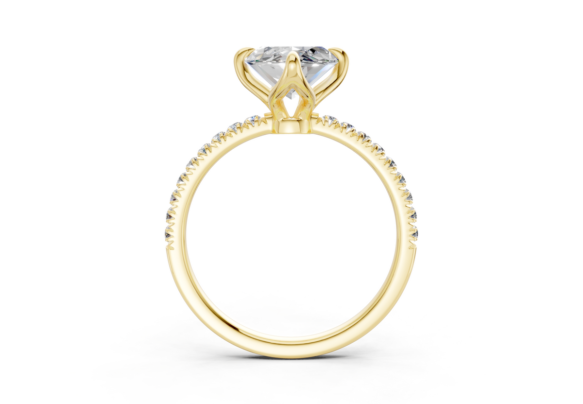 The Arbor Pavé Engagement Ring
