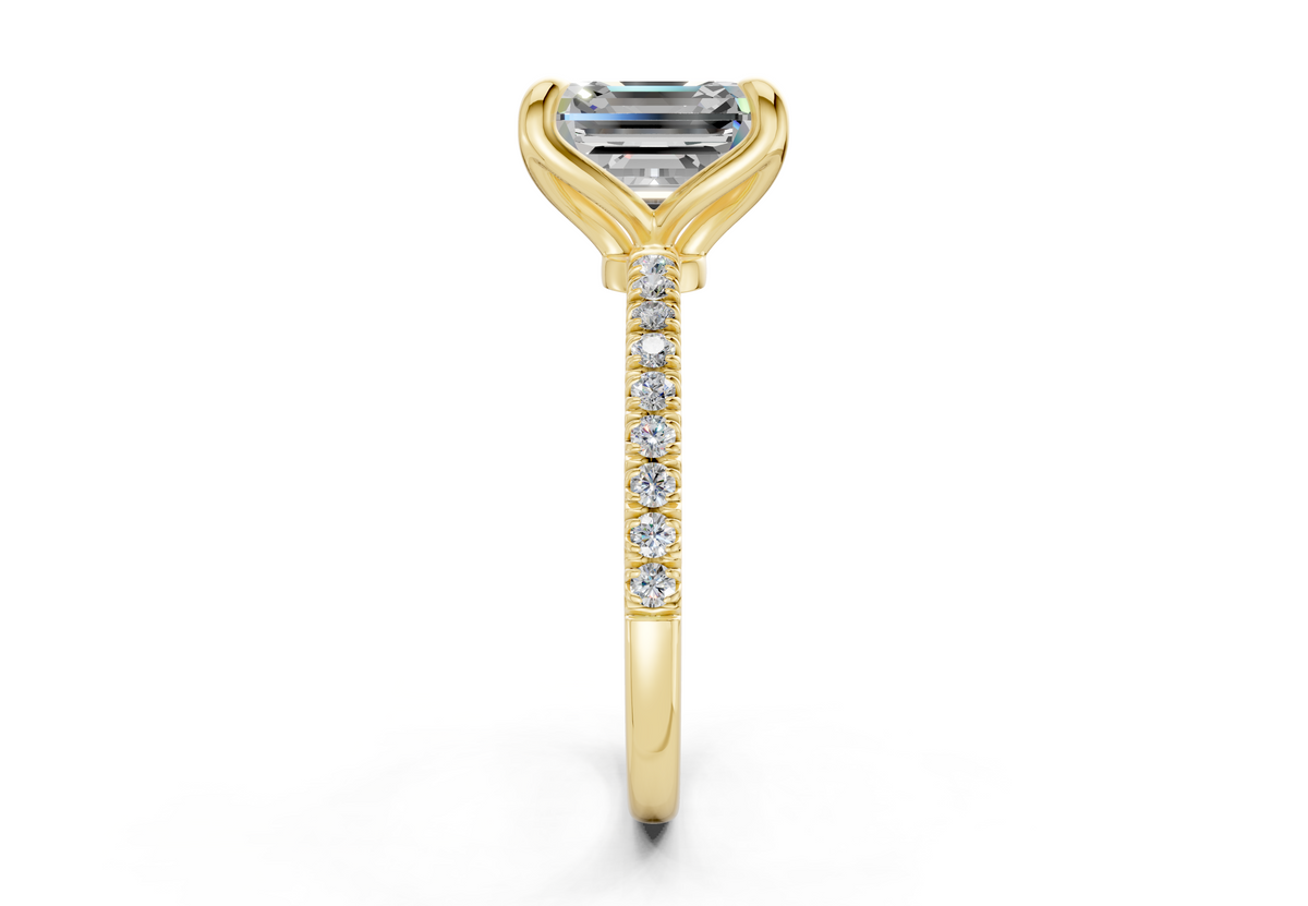 The Arbor Pavé Engagement Ring
