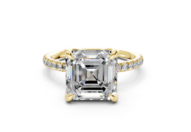 The Arbor Pavé Engagement Ring