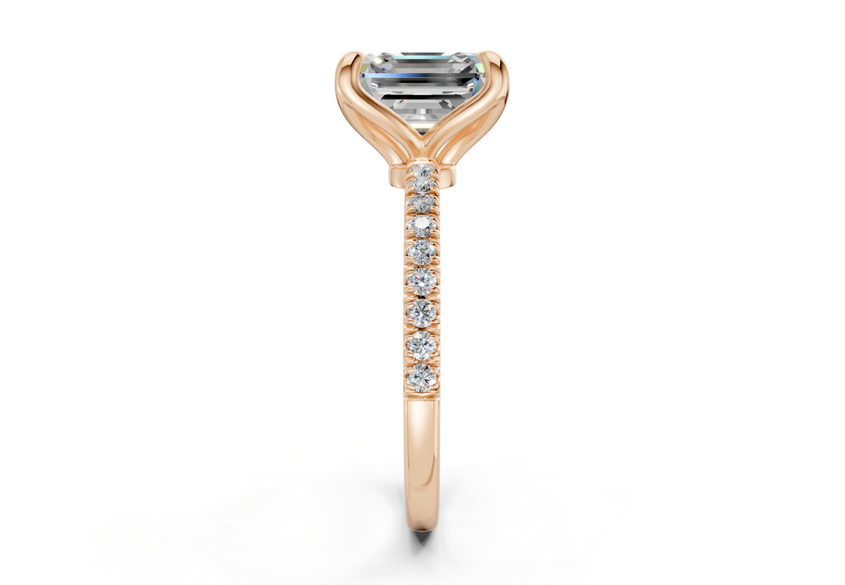 The Arbor Pavé Engagement Ring