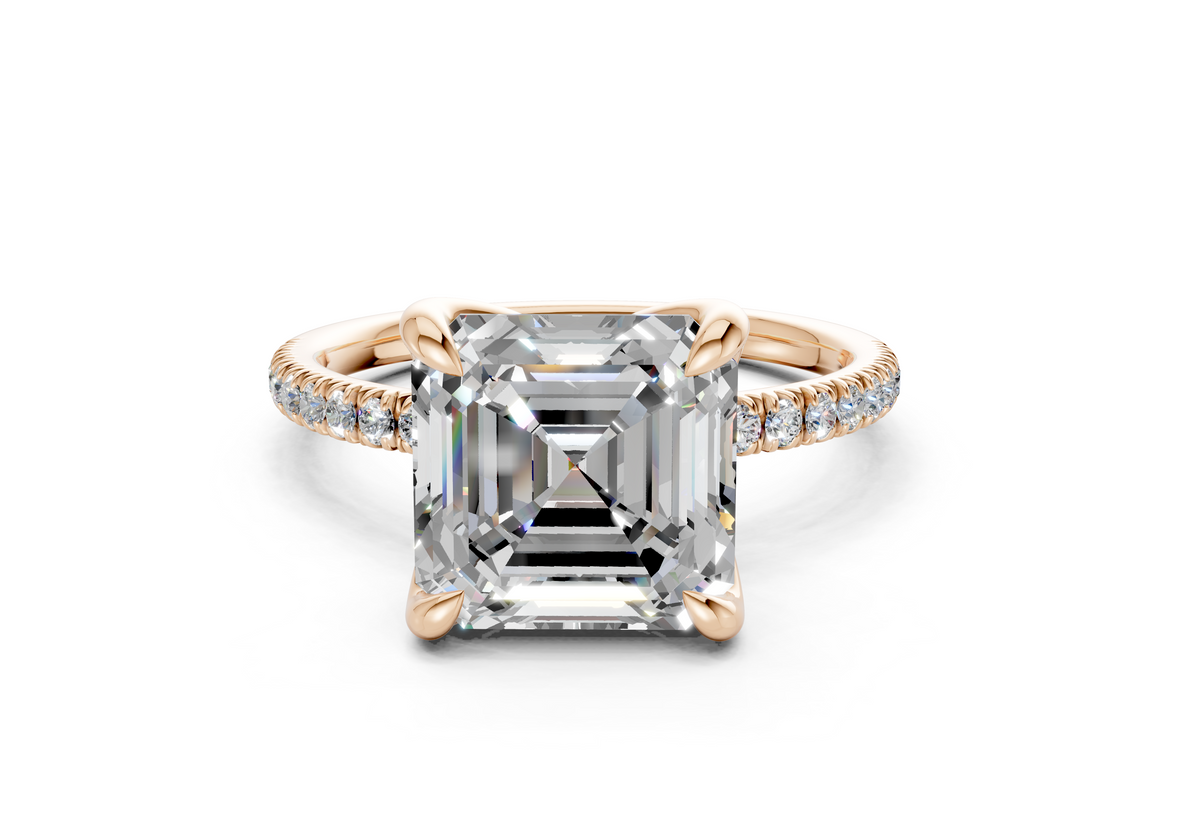 The Arbor Pavé Engagement Ring