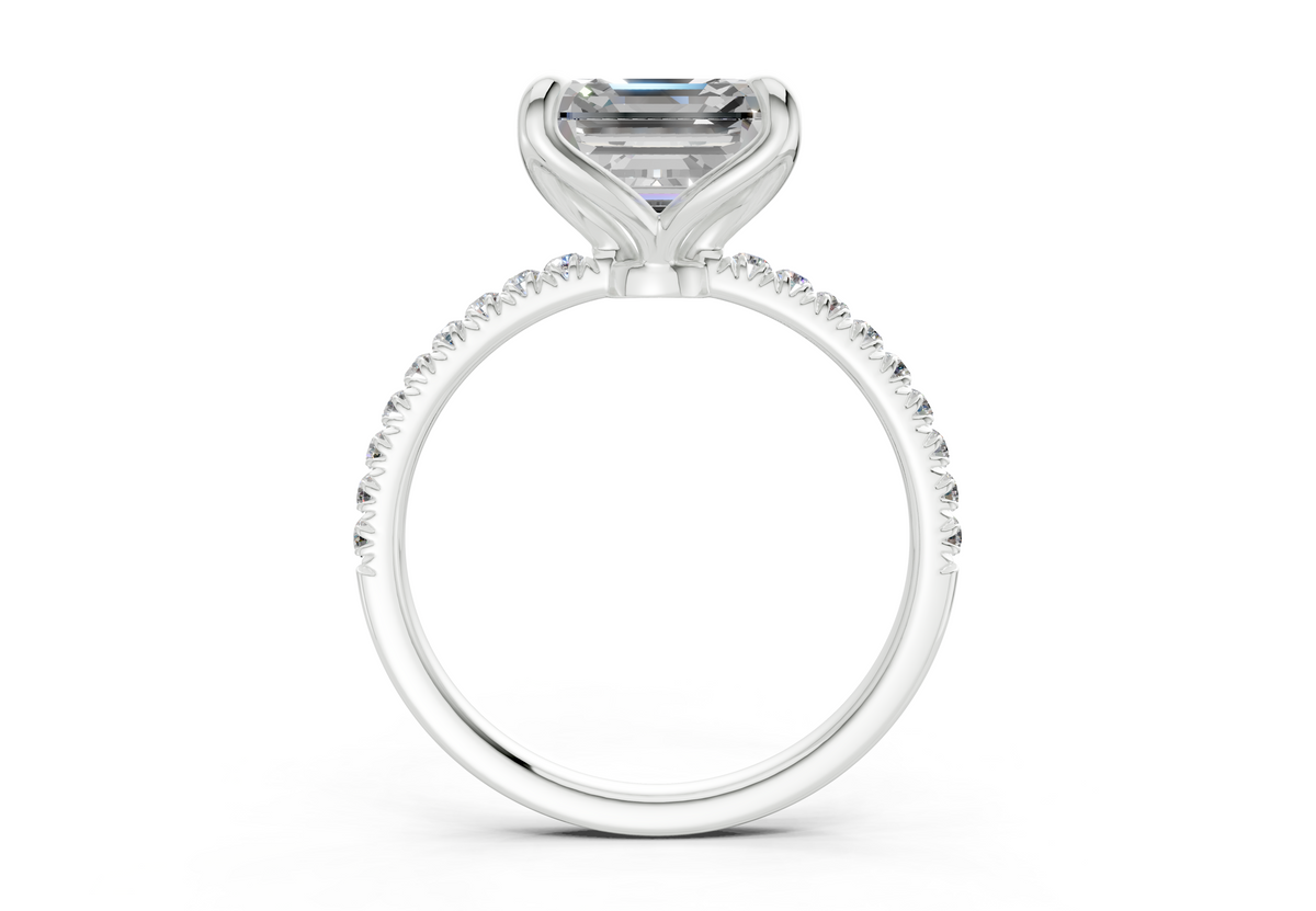 The Arbor Pavé Engagement Ring