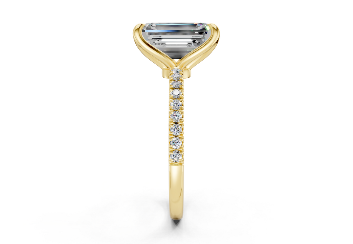The Arbor Pavé Engagement Ring