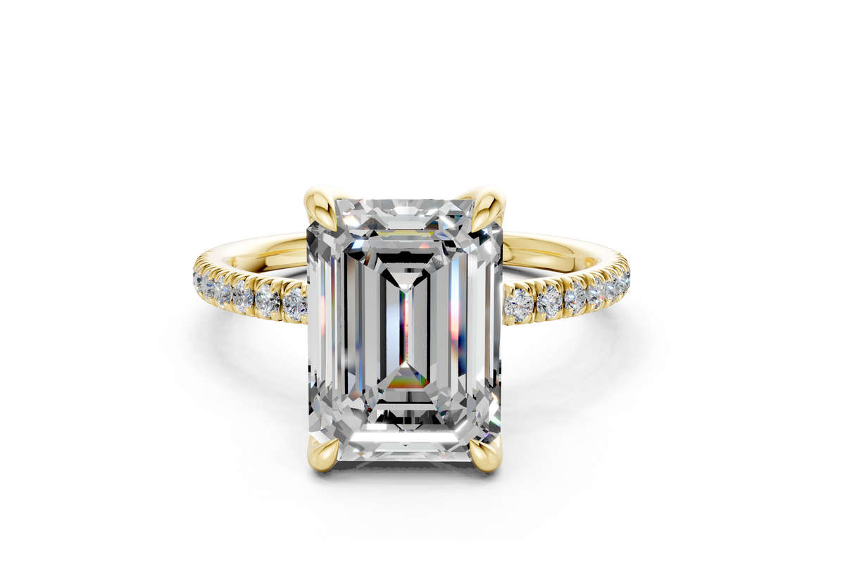 The Arbor Pavé Engagement Ring