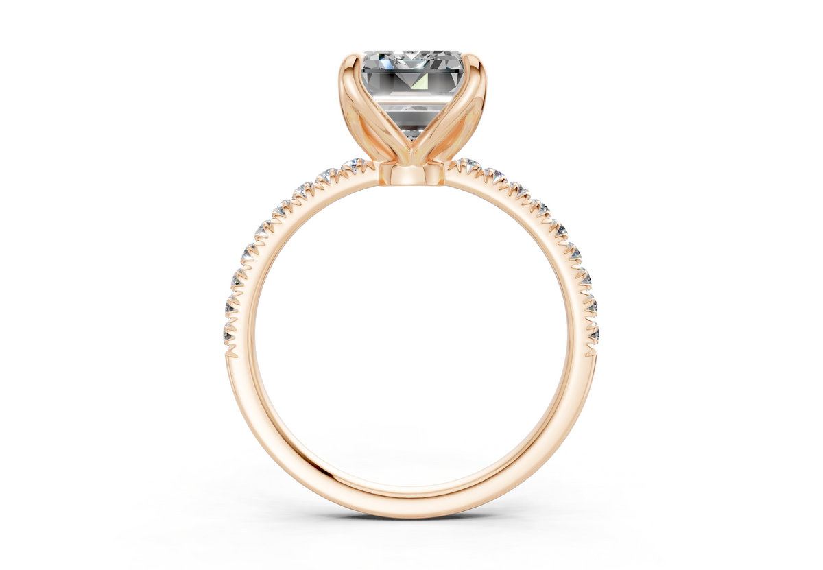 The Arbor Pavé Engagement Ring