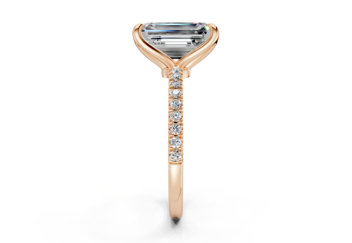 The Arbor Pavé Engagement Ring