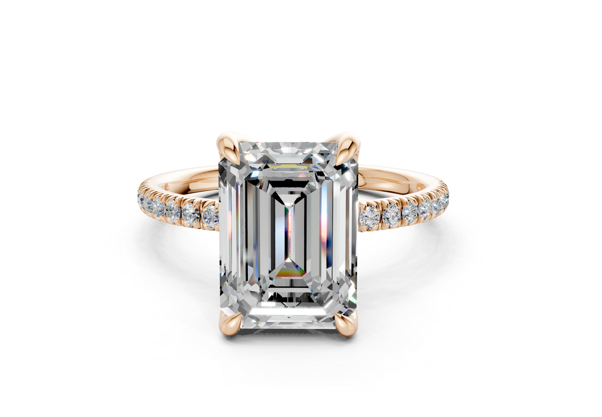 The Arbor Pavé Engagement Ring
