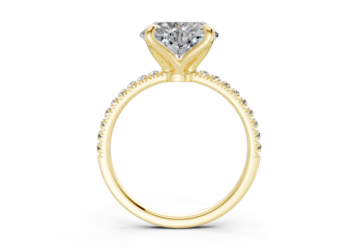 The Arbor Pavé Engagement Ring