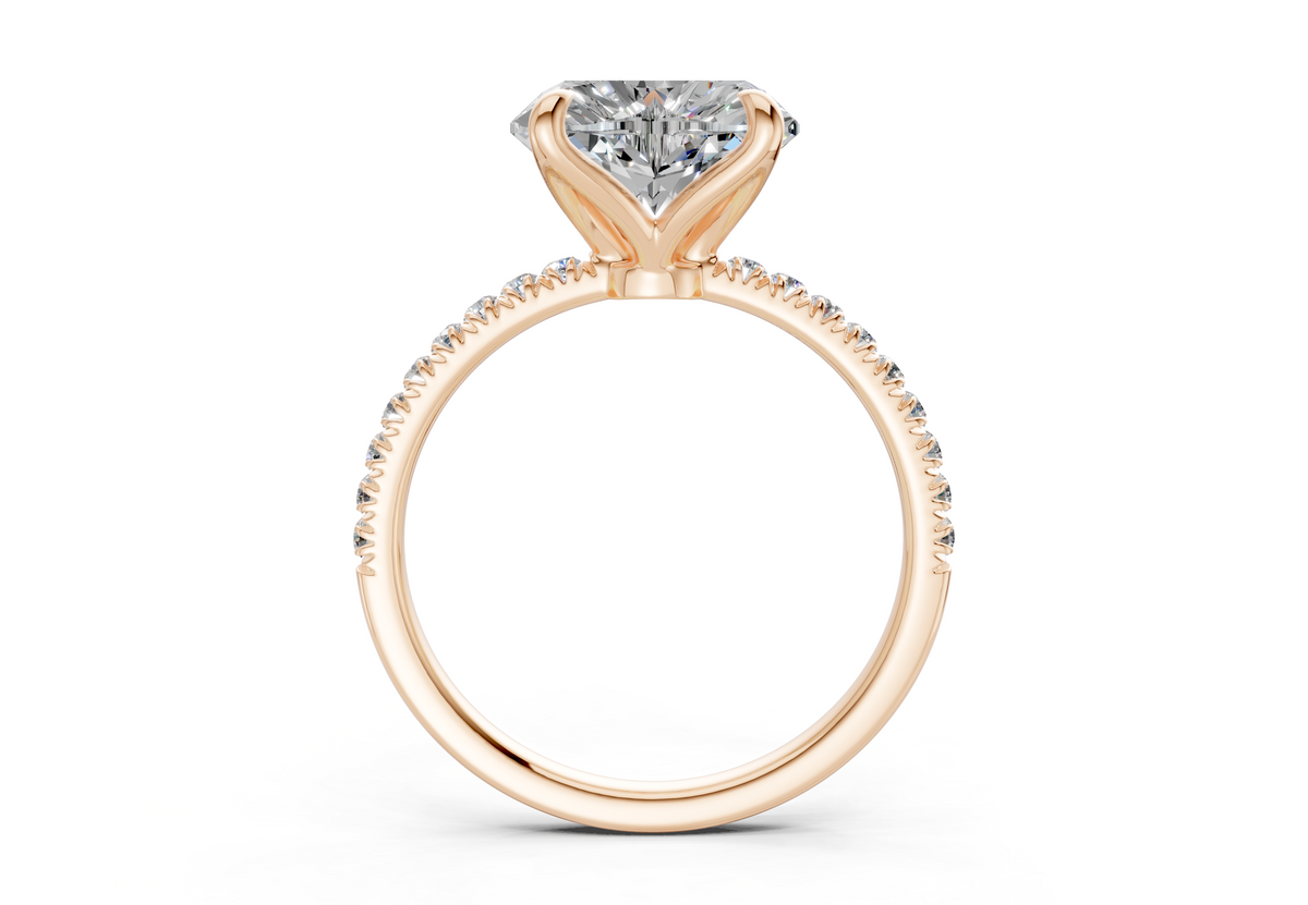 The Arbor Pavé Engagement Ring