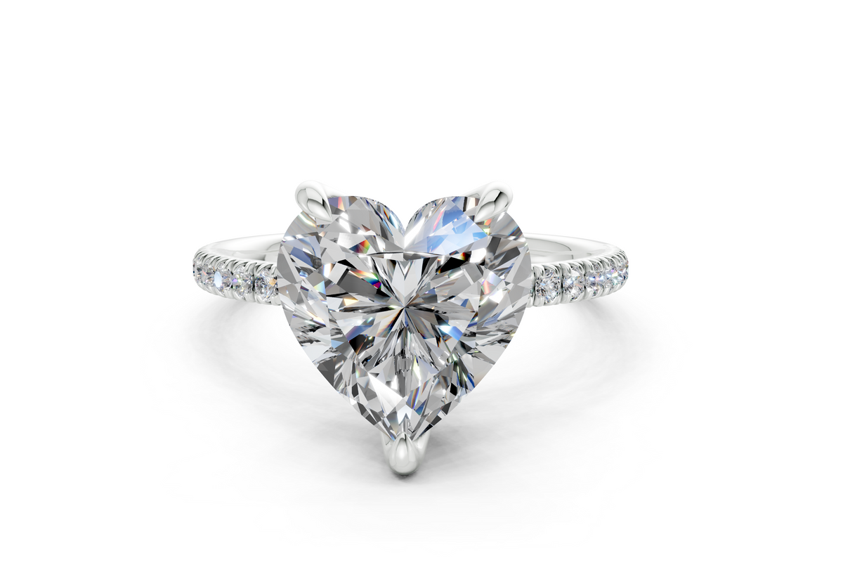 The Arbor Pavé Engagement Ring