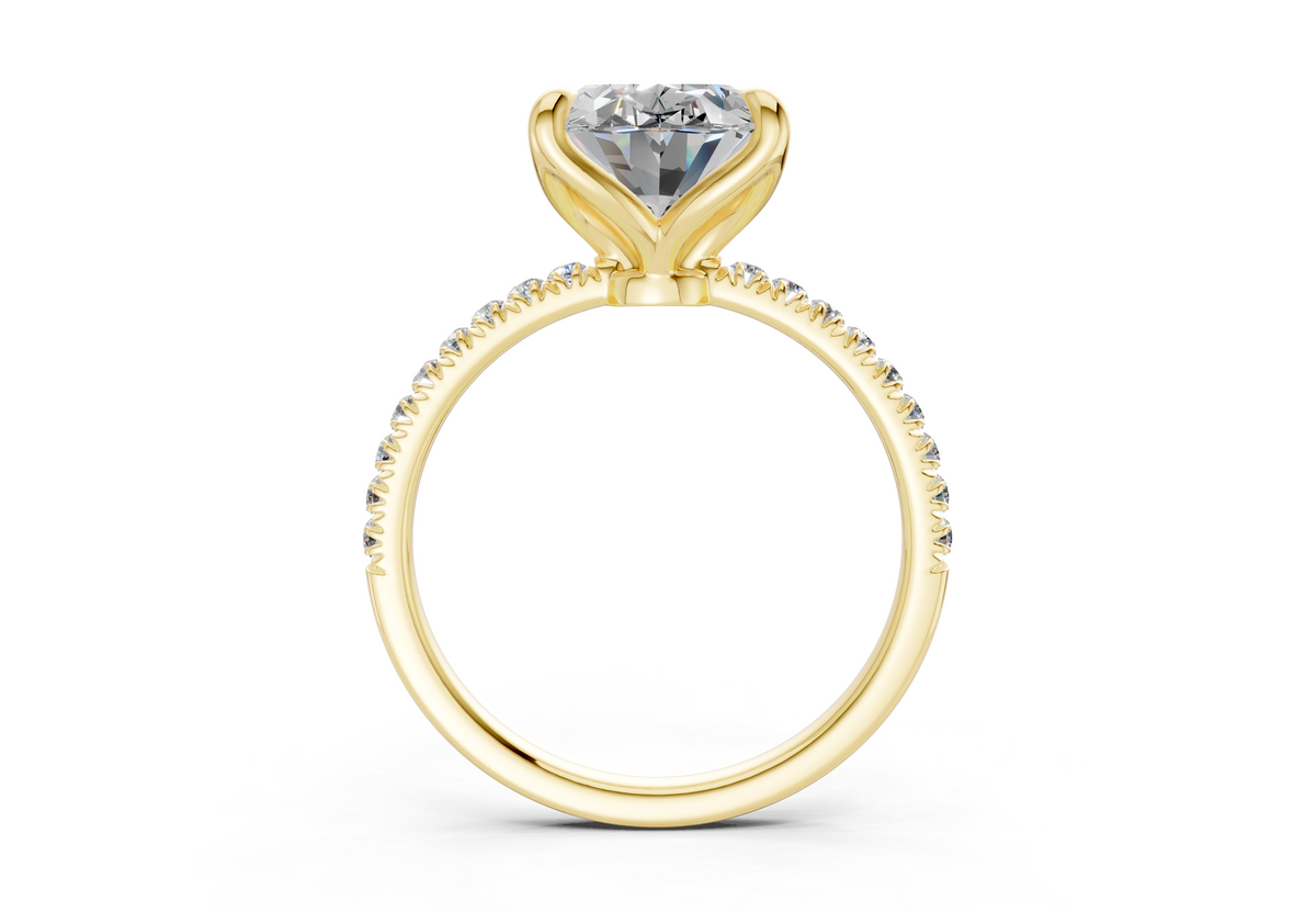The Arbor Pavé Engagement Ring