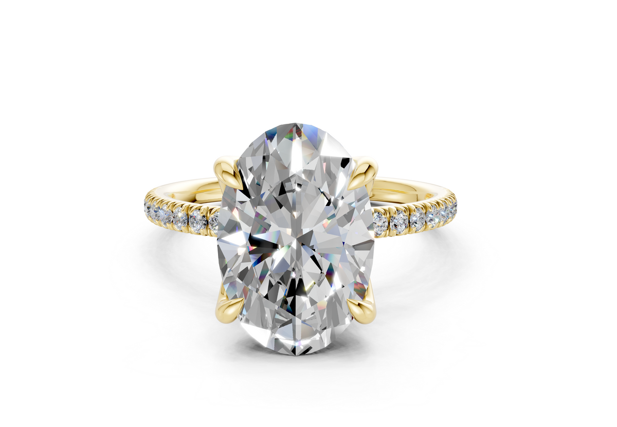 The Arbor Pavé Engagement Ring