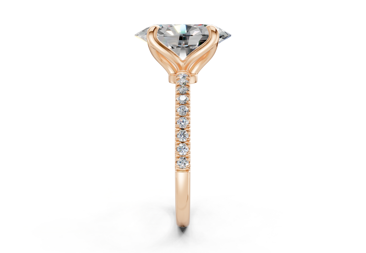The Arbor Pavé Engagement Ring