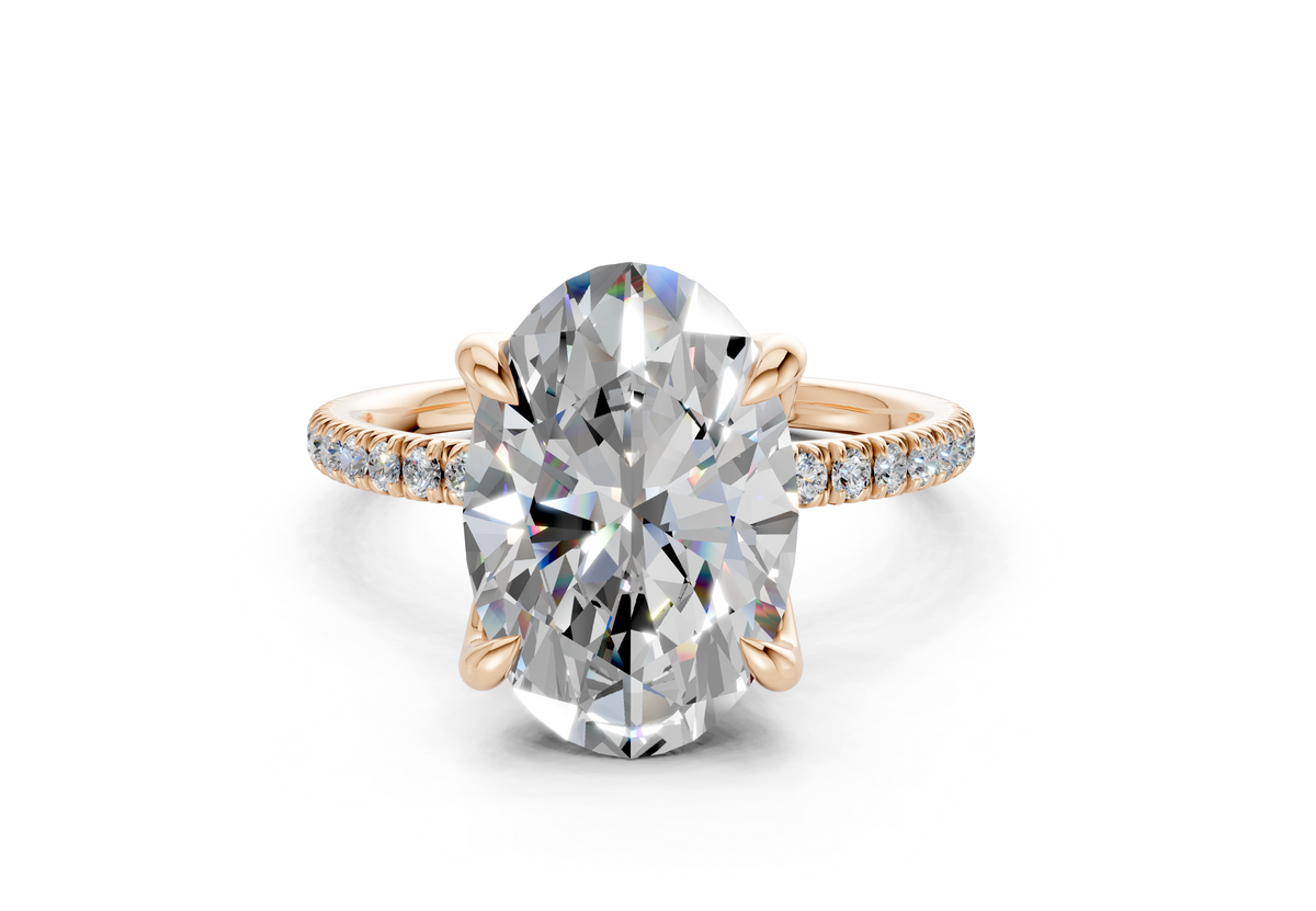 The Arbor Pavé Engagement Ring