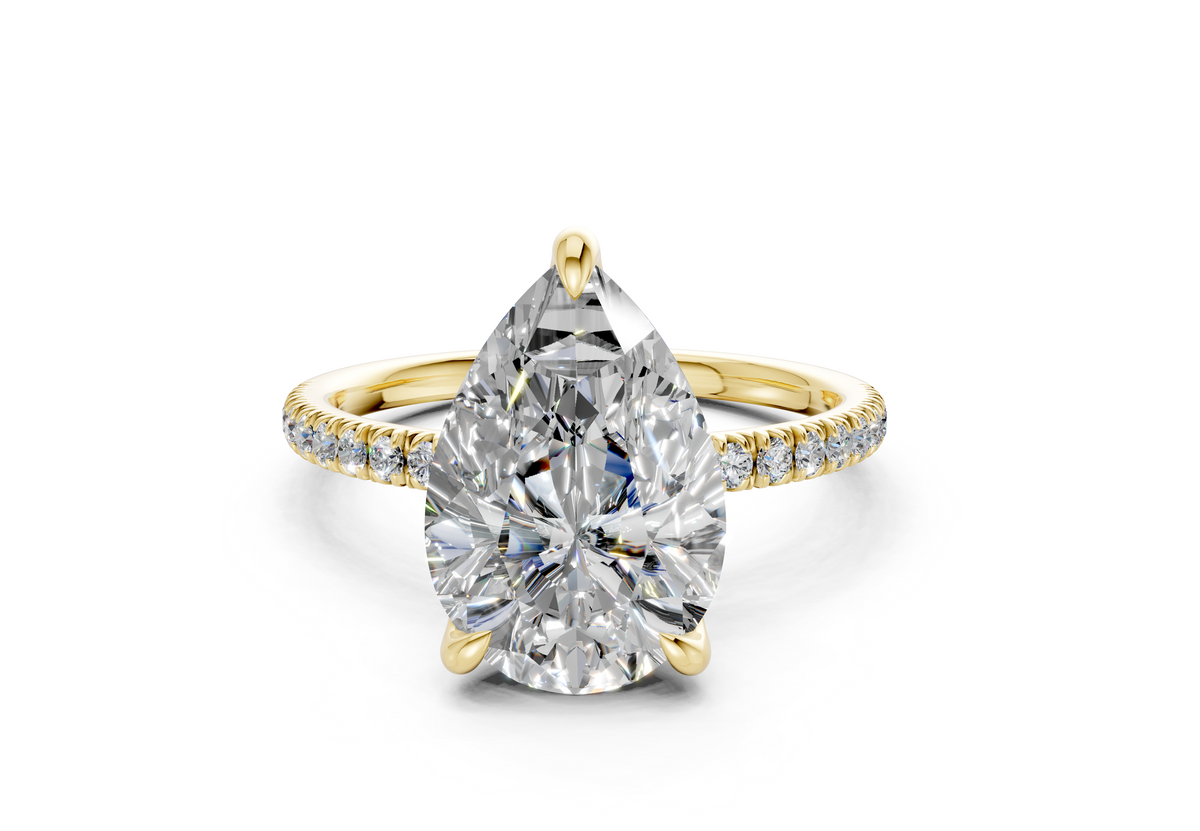 The Arbor Pavé Engagement Ring