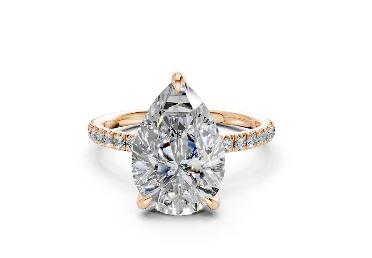 The Arbor Pavé Engagement Ring