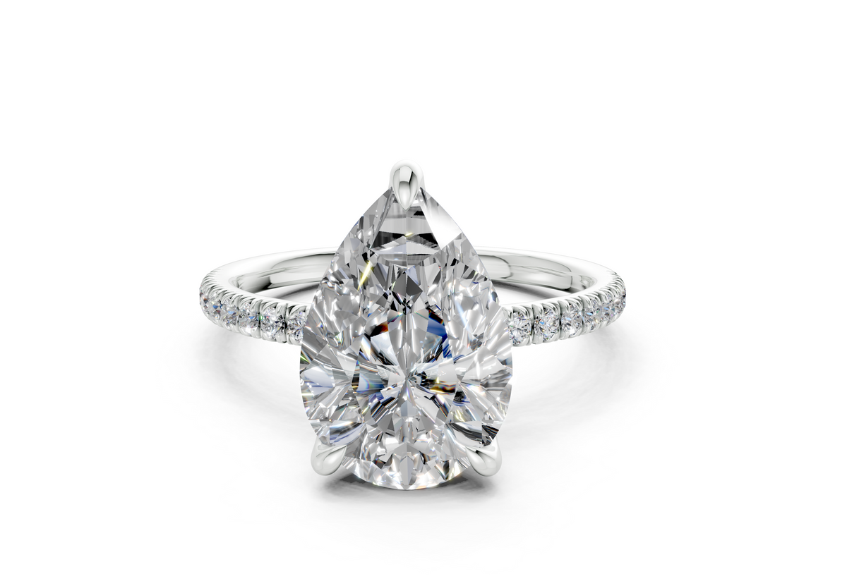 The Arbor Pavé Engagement Ring