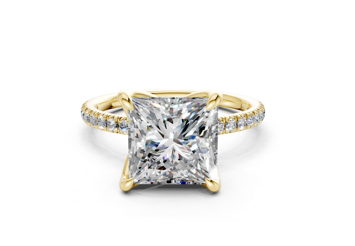 The Arbor Pavé Engagement Ring